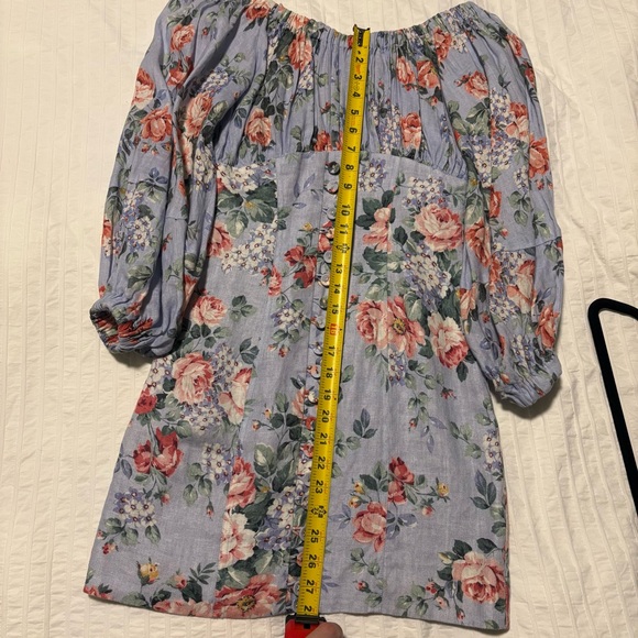 Zimmermann Bowie Off the Shoulder Dress - Picture 16 of 16